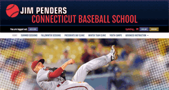 Desktop Screenshot of jimpendersbaseball.com