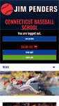 Mobile Screenshot of jimpendersbaseball.com
